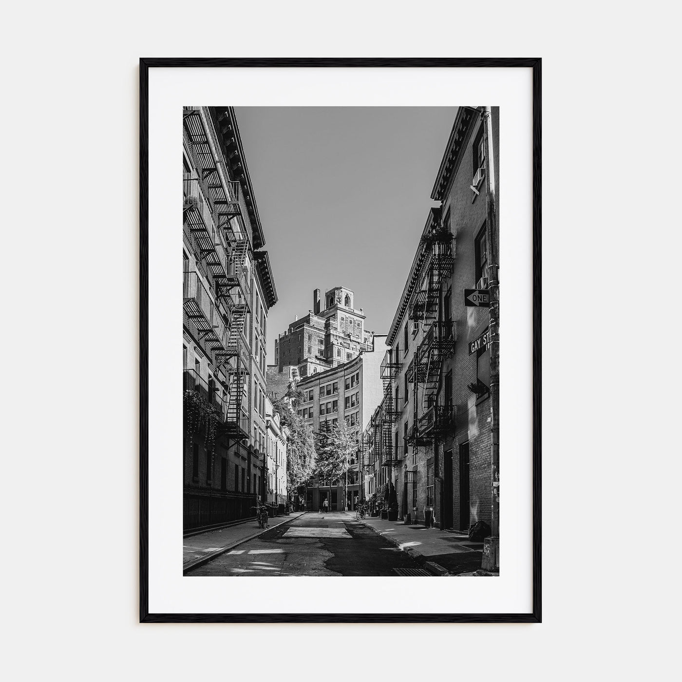 East Village, New York Photo B&W Poster