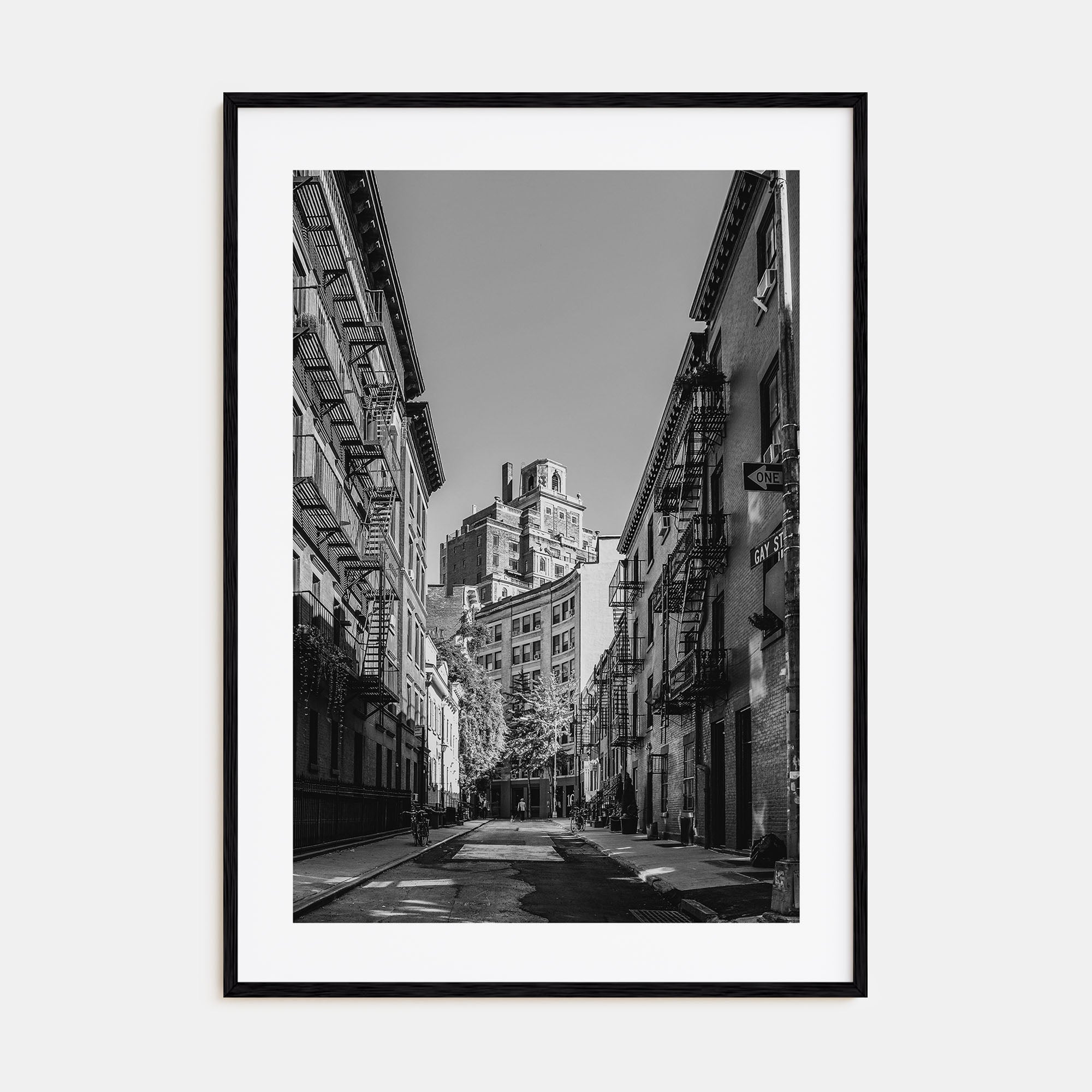 East Village, New York Photo B&W Poster