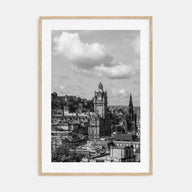 Edinburgh Photo B&W Poster