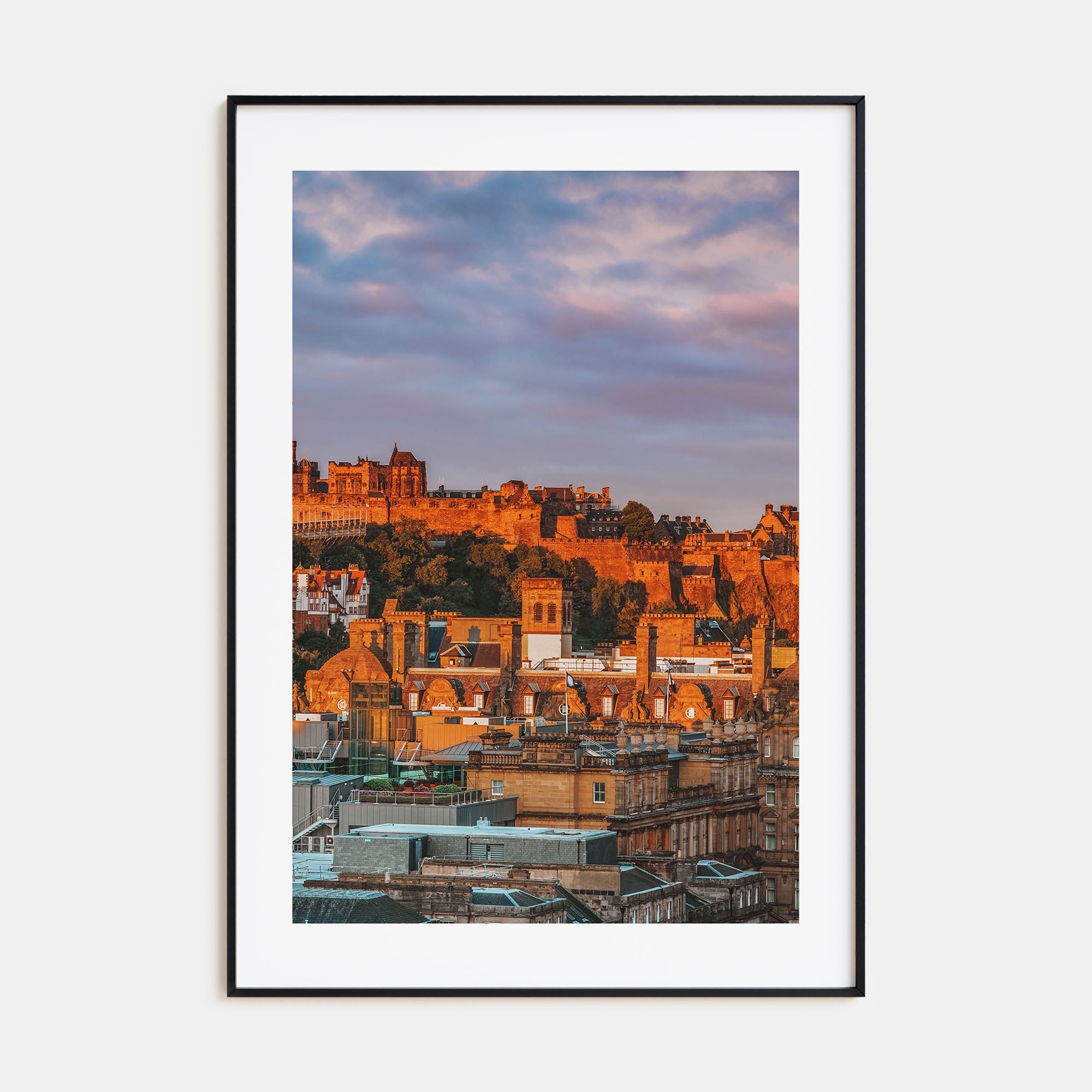 Edinburgh Photo Color Poster