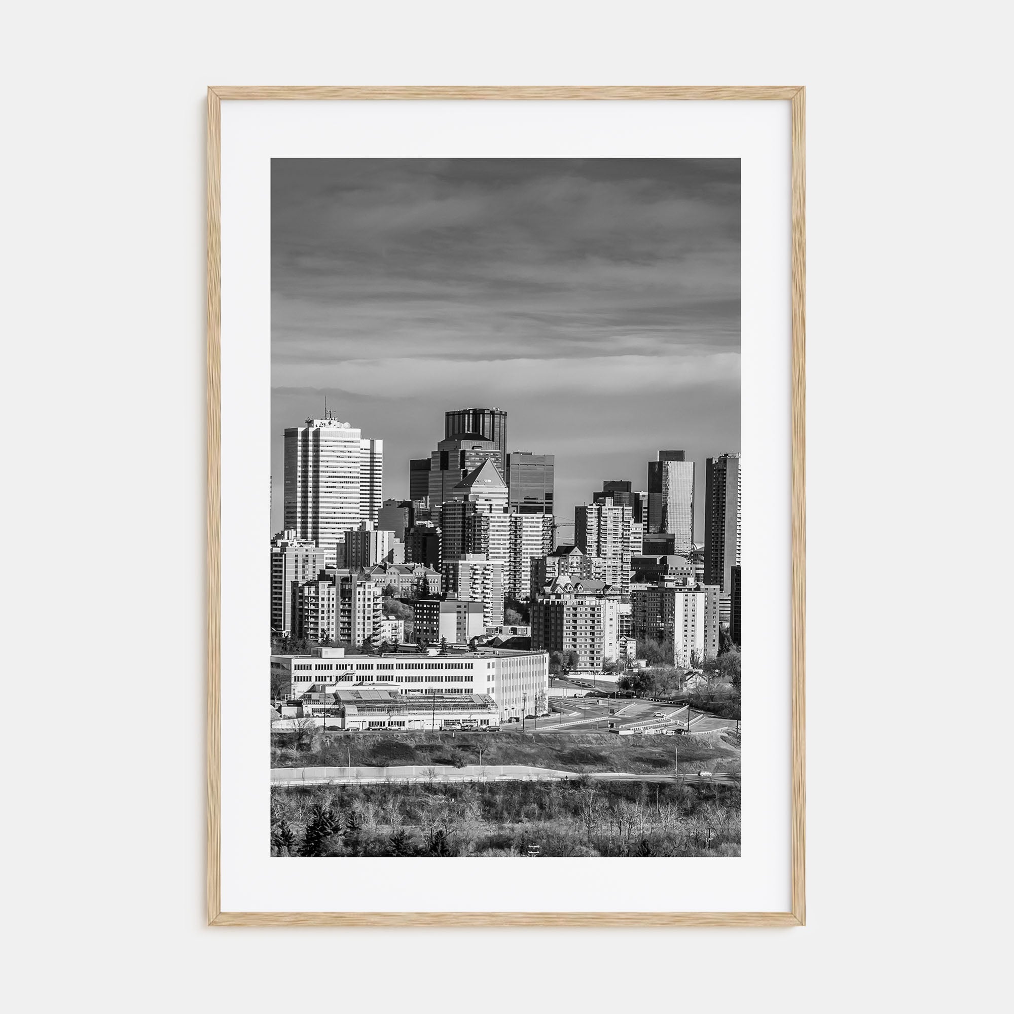 Edmonton Photo B&W Poster