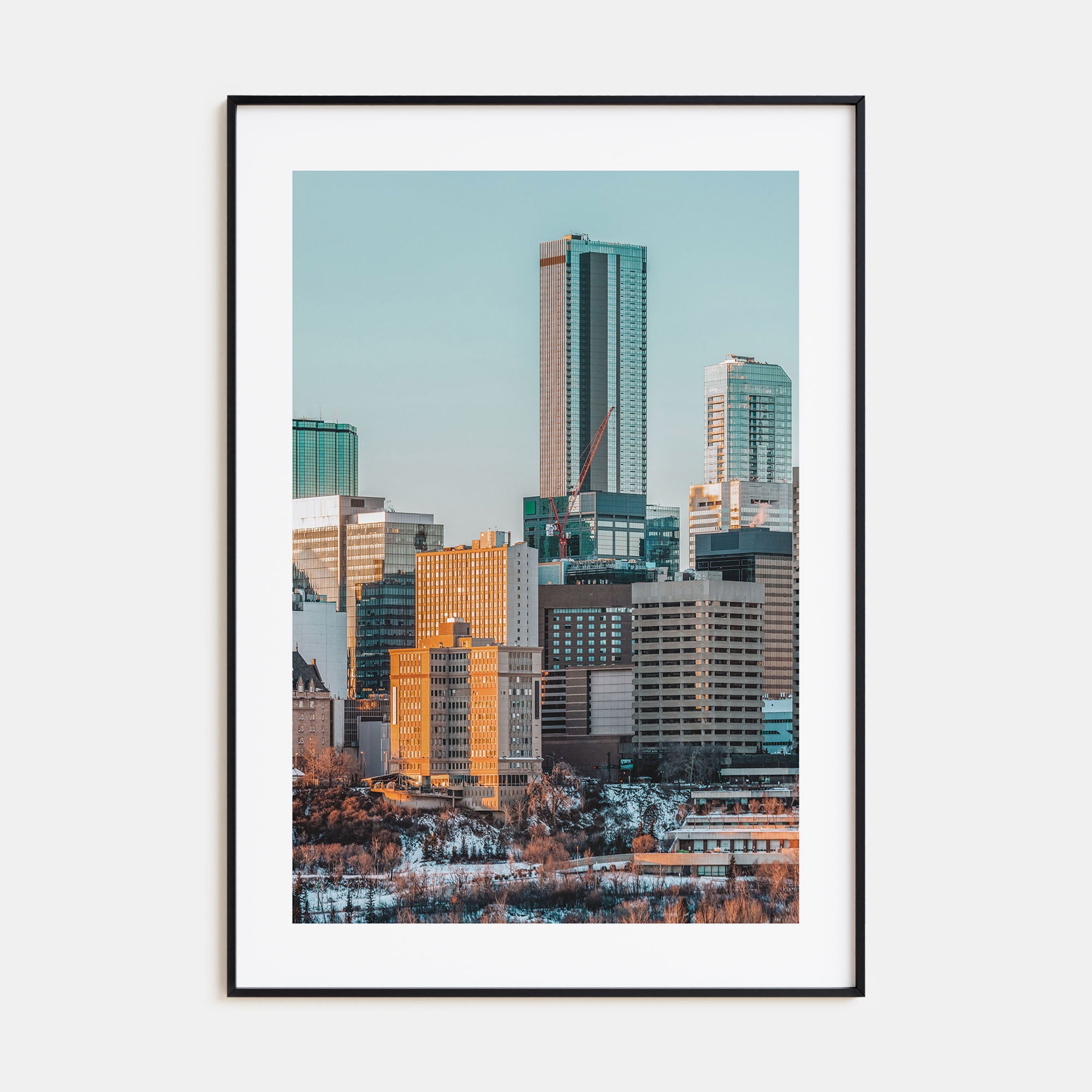 Edmonton Photo Color Poster