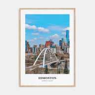 Edmonton Portrait Color No 1 Poster