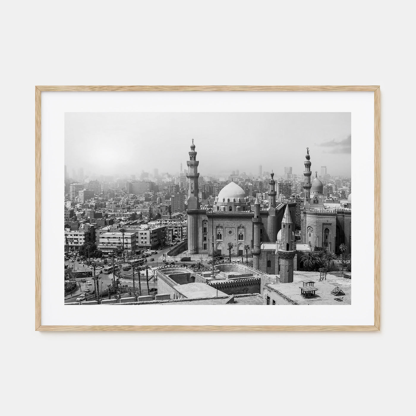 Egypt Landscape B&W Poster