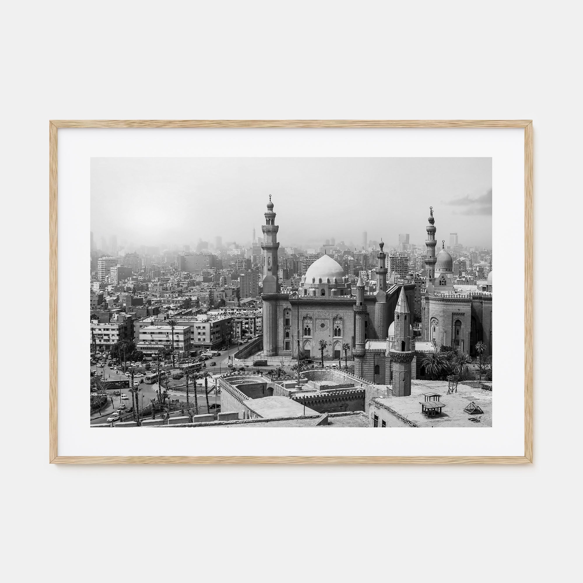 Egypt Landscape B&W Poster