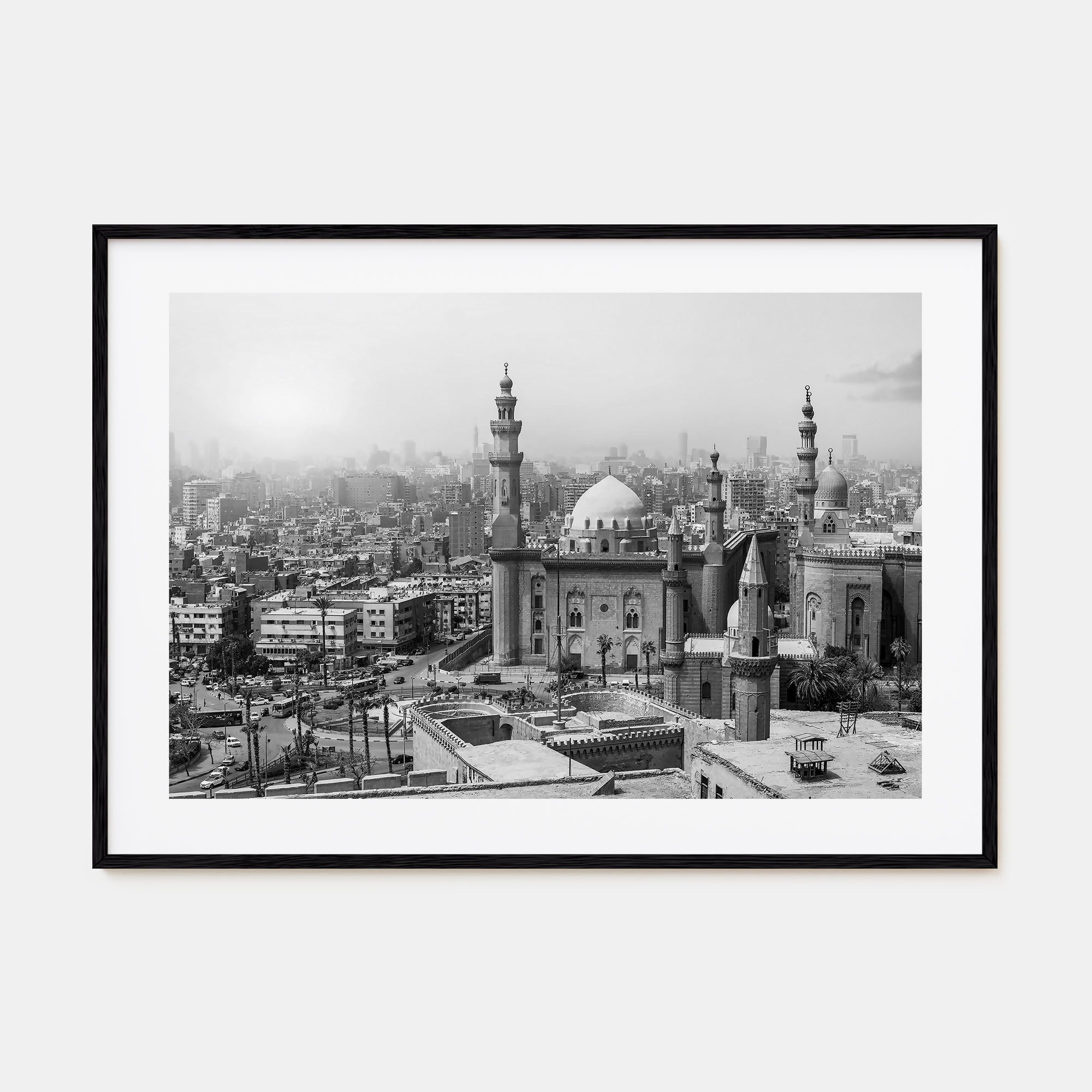 Egypt Landscape B&W Poster