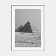 Egypt Photo B&W Poster