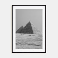 Egypt Photo B&W Poster