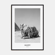 Egypt Portrait B&W No 1 Poster