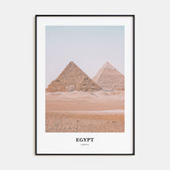 Egypt Portrait Color Poster