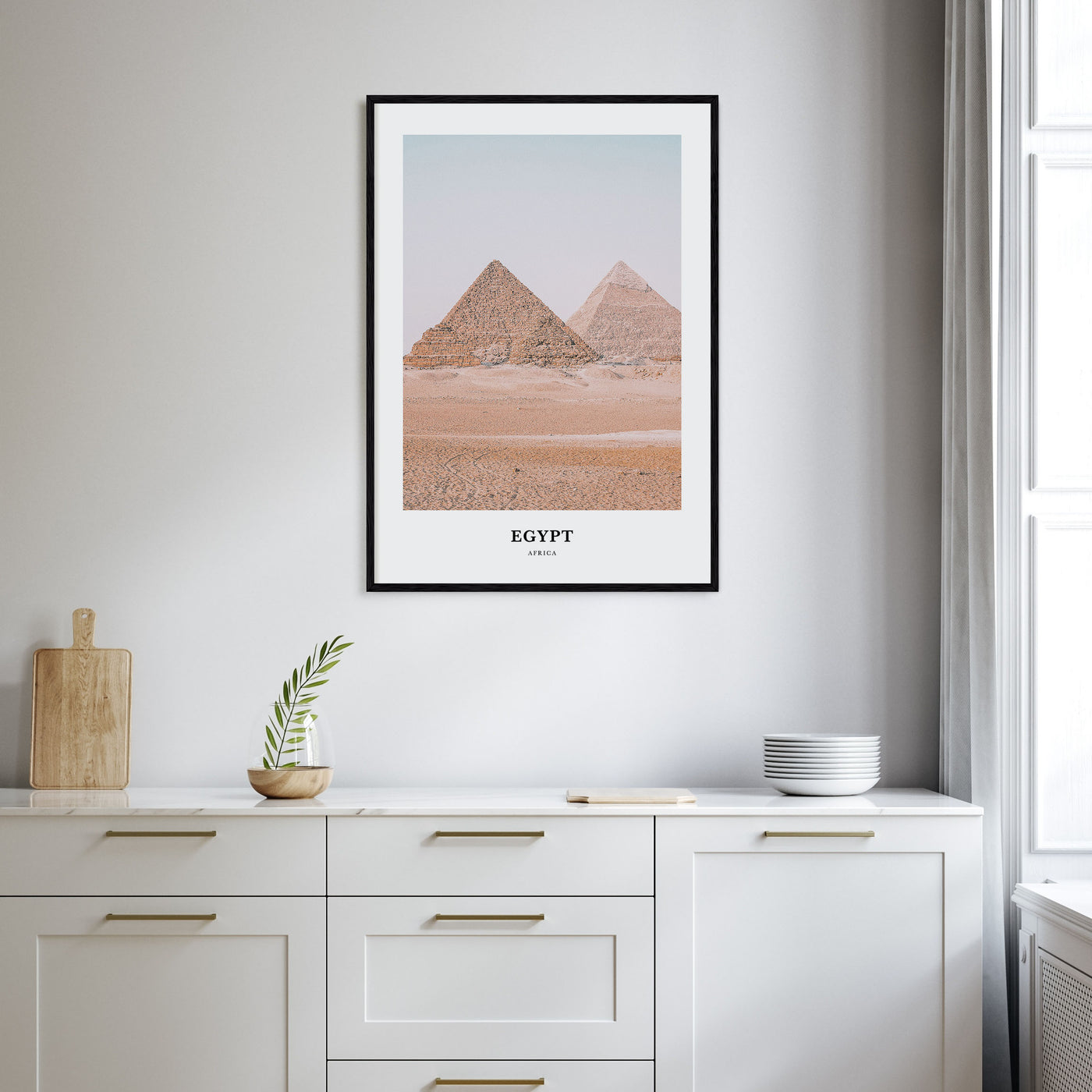Egypt Portrait Color Poster