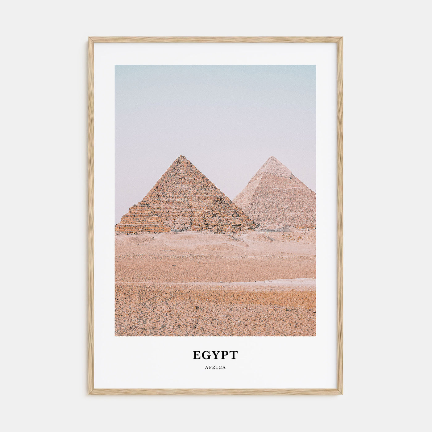 Egypt Portrait Color Poster