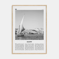 Egypt Travel B&W No 1 Poster