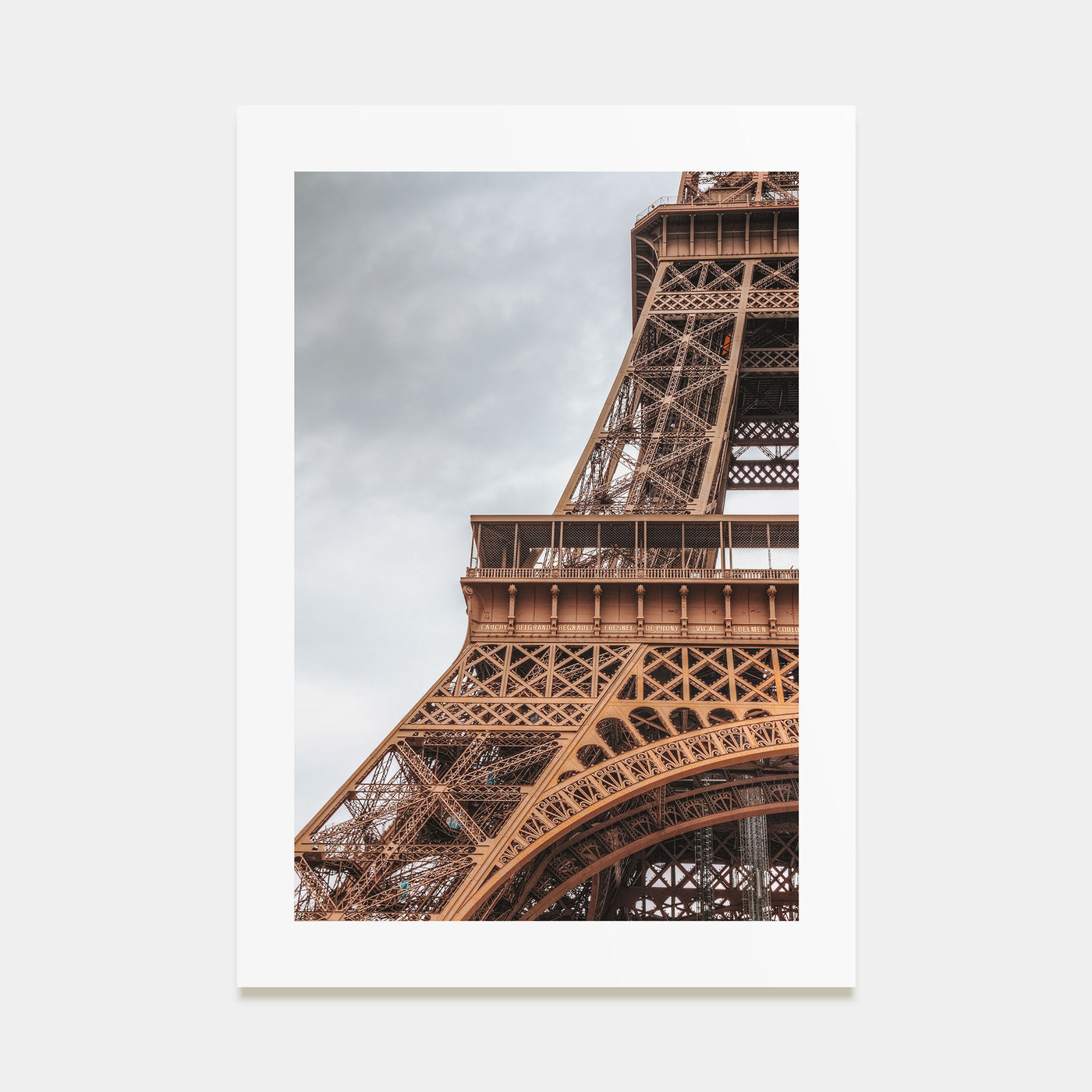 Eiffel Tower Photo Color No 1 Poster