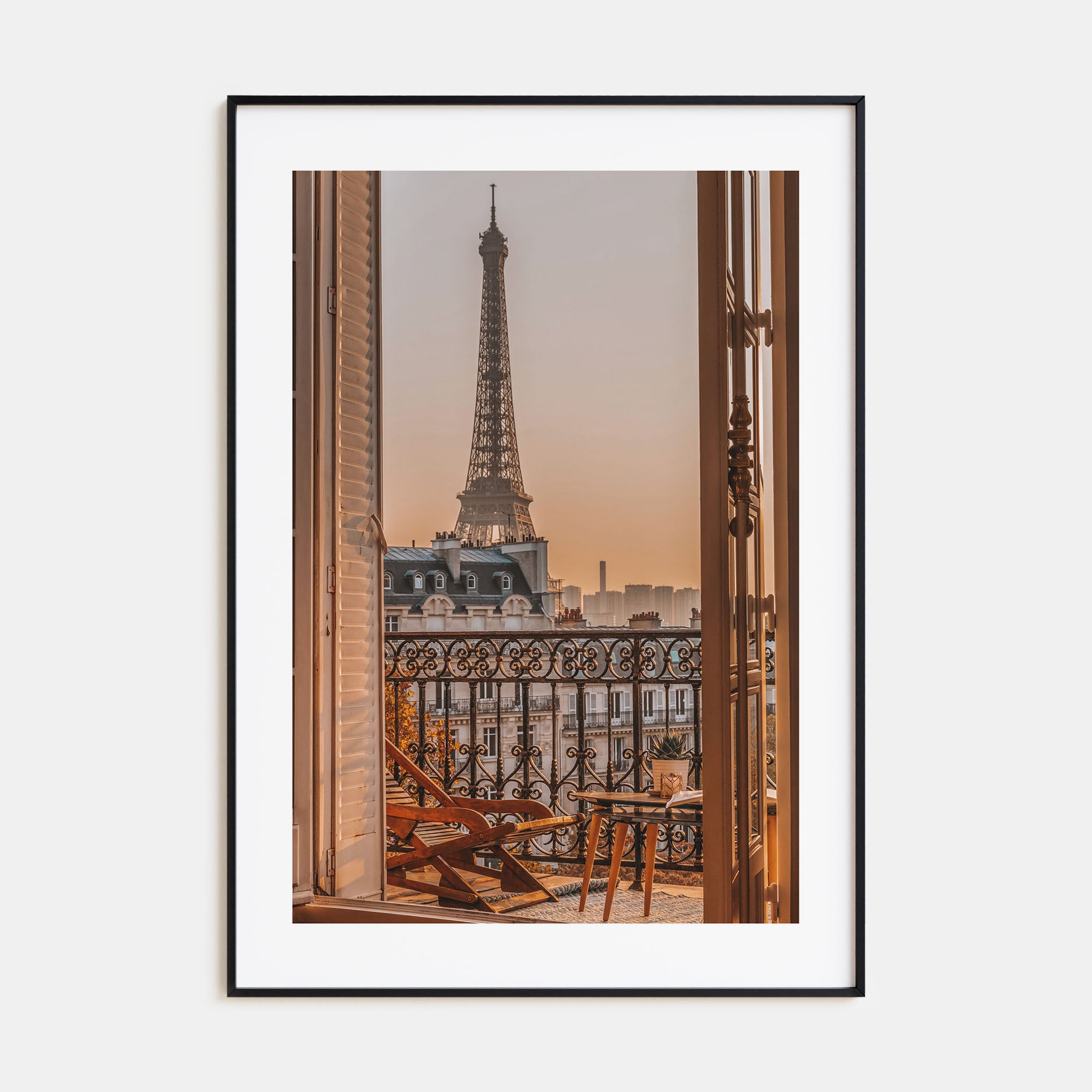 Eiffel Tower Photo Color No 2 Poster
