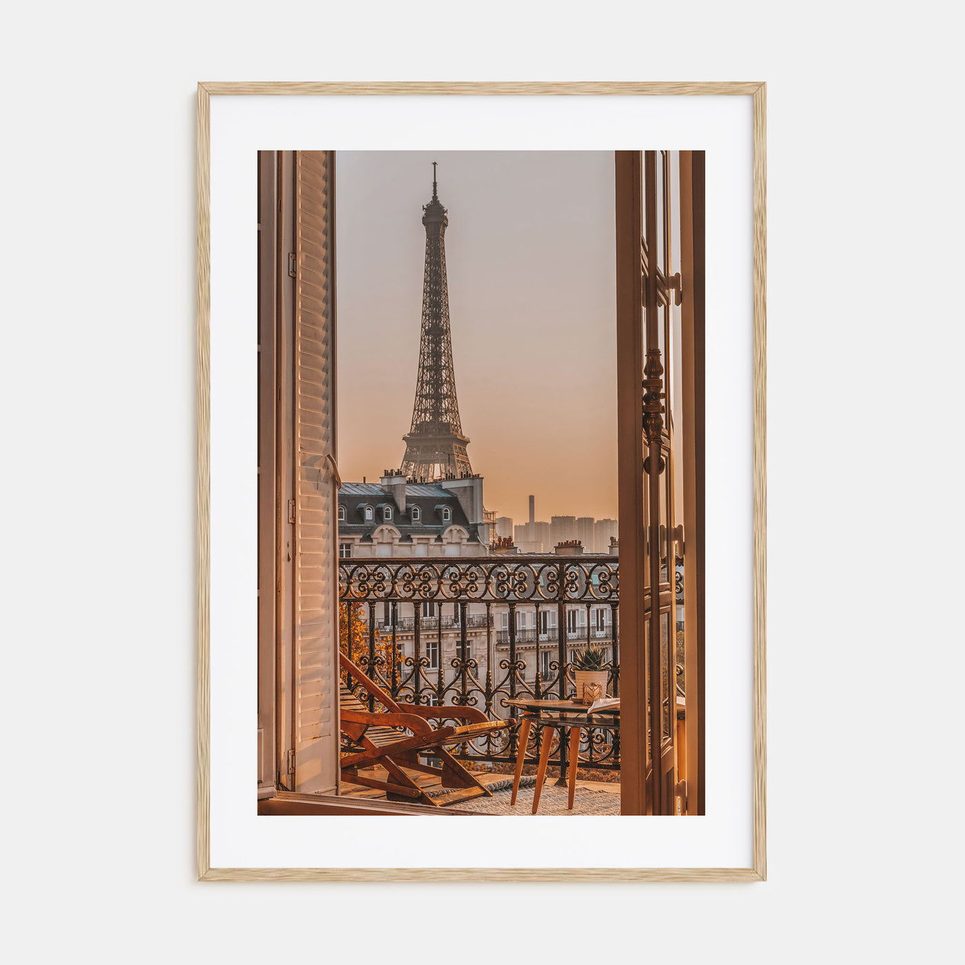 Eiffel Tower Photo Color No 2 Poster