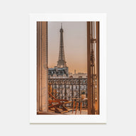 Eiffel Tower Photo Color No 2 Poster