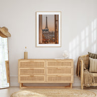 Eiffel Tower Photo Color No 2 Poster