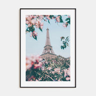 Eiffel Tower Photo Color No 3 Poster