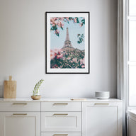 Eiffel Tower Photo Color No 3 Poster