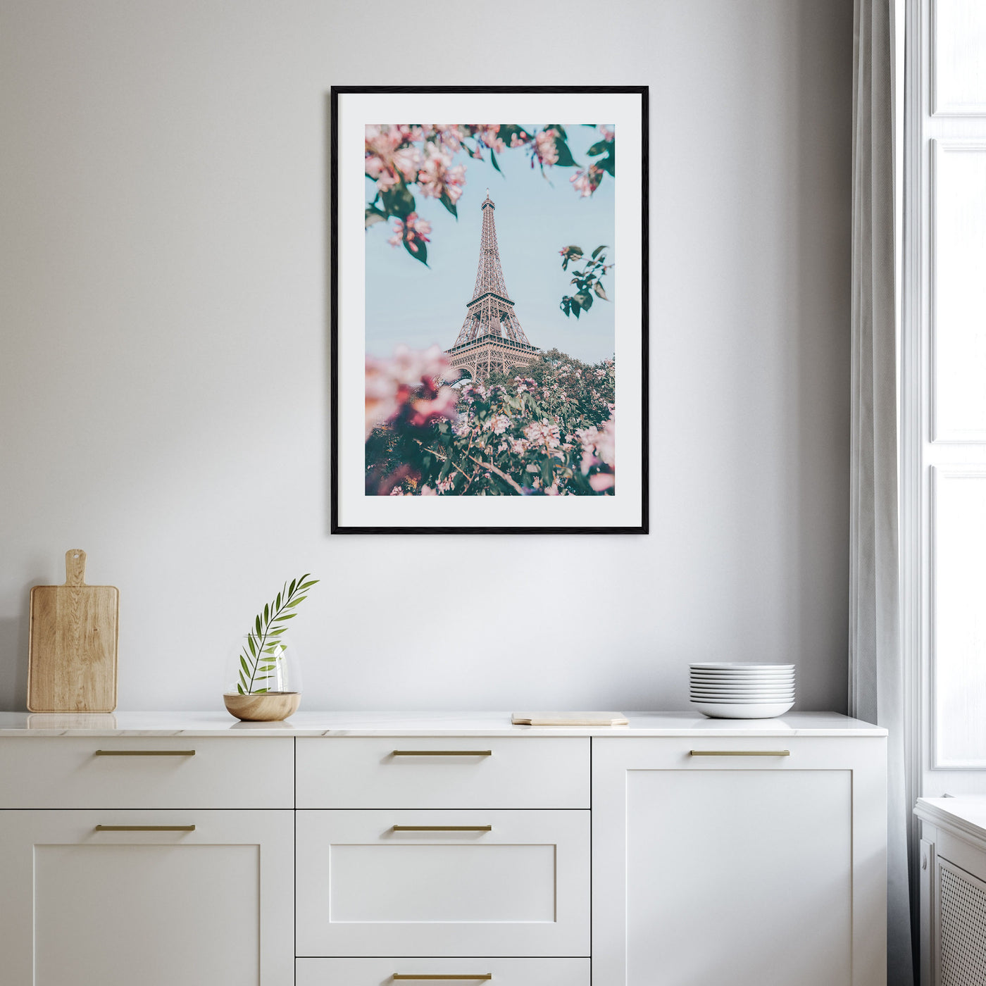 Eiffel Tower Photo Color No 3 Poster