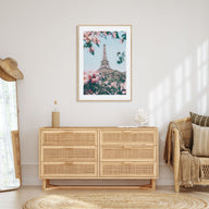 Eiffel Tower Photo Color No 3 Poster