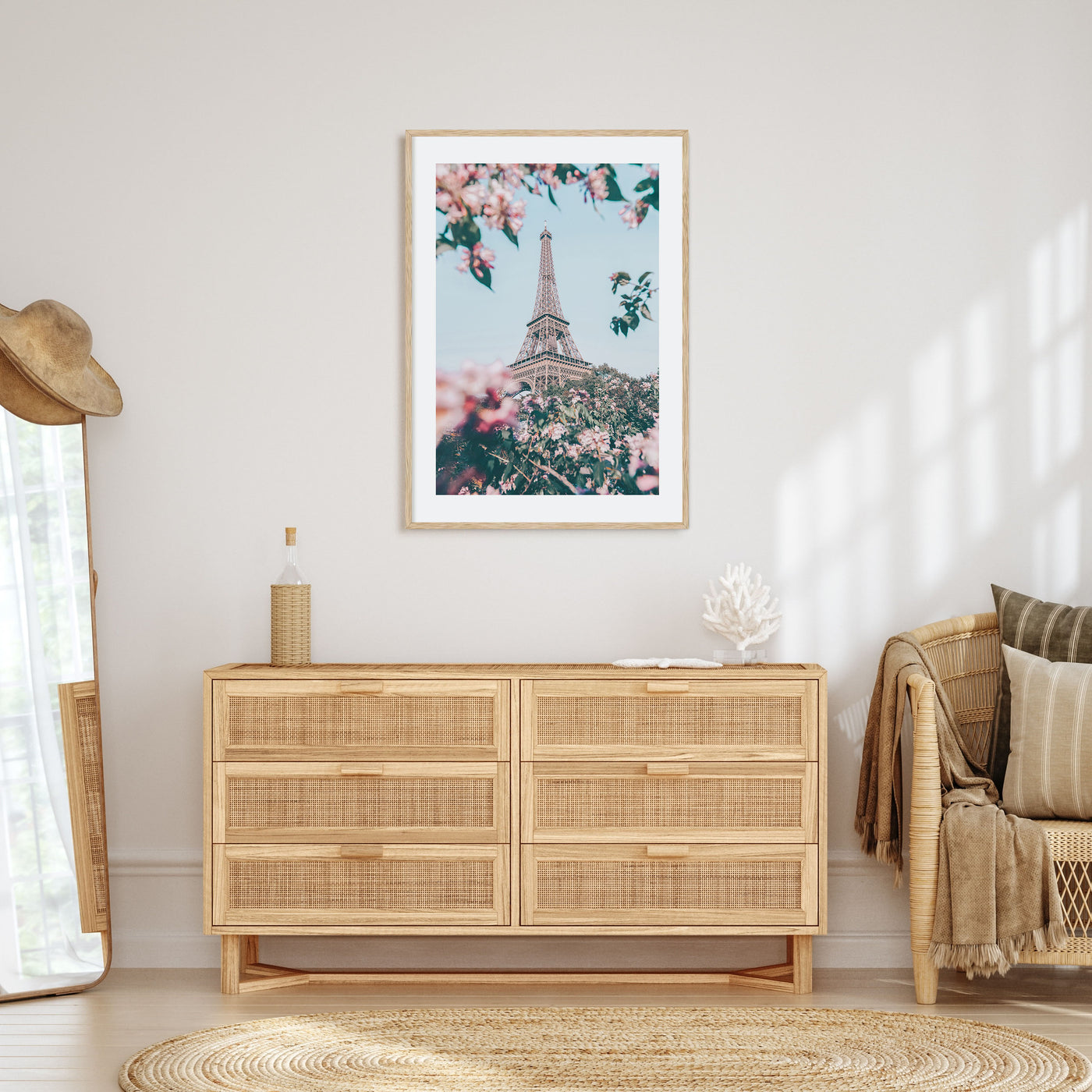 Eiffel Tower Photo Color No 3 Poster