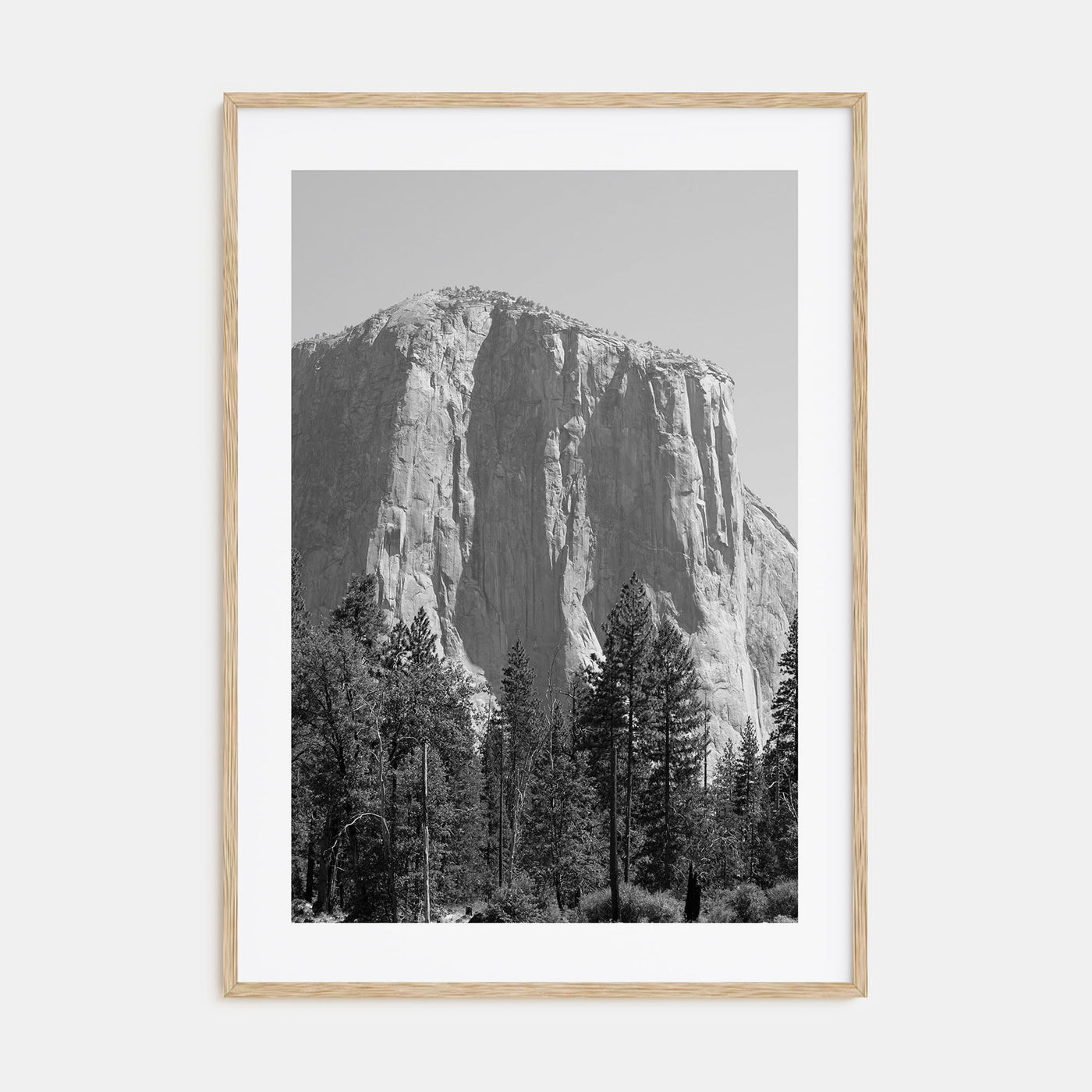 El Capitan Photo B&W Poster