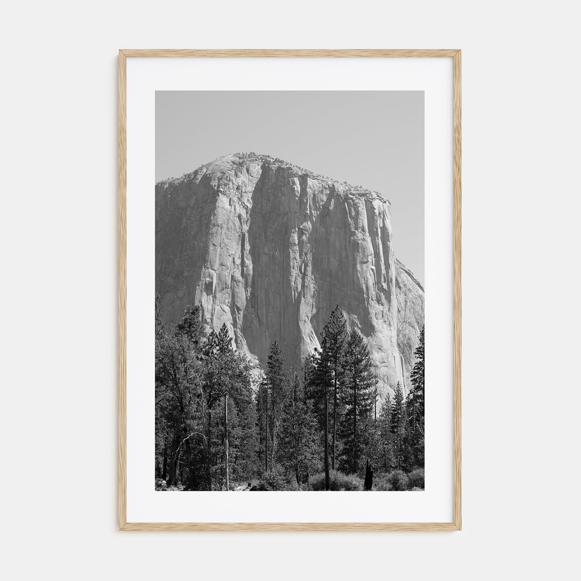 El Capitan Photo B&W Poster
