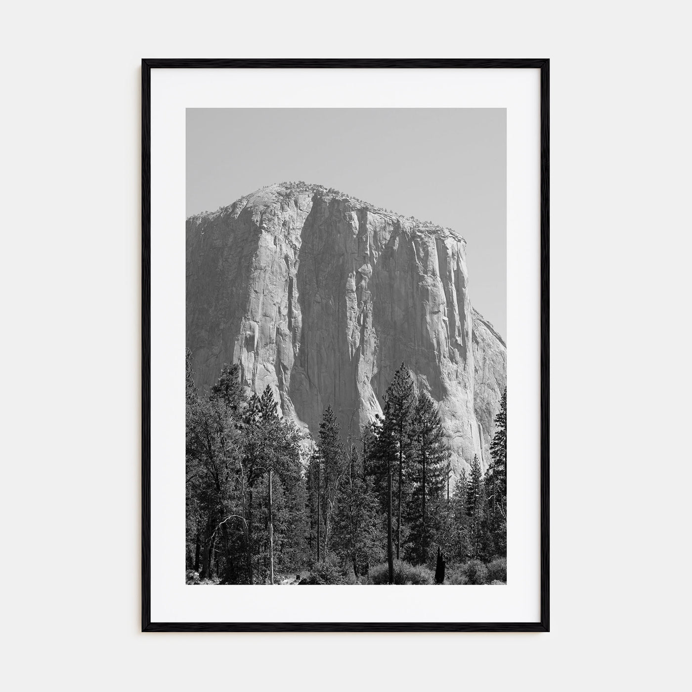 El Capitan Photo B&W Poster