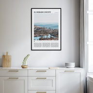 El Dorado County Travel Color Poster