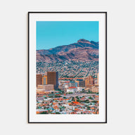 El Paso Photo Color Poster