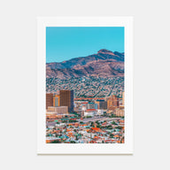 El Paso Photo Color Poster
