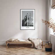 El Paso Portrait B&W No 1 Poster
