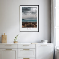 El Paso Portrait Color No 2 Poster