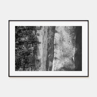 El Salvador Landscape B&W Poster