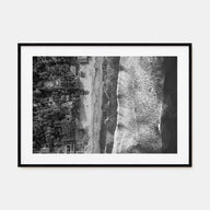El Salvador Landscape B&W Poster