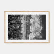 El Salvador Landscape B&W Poster