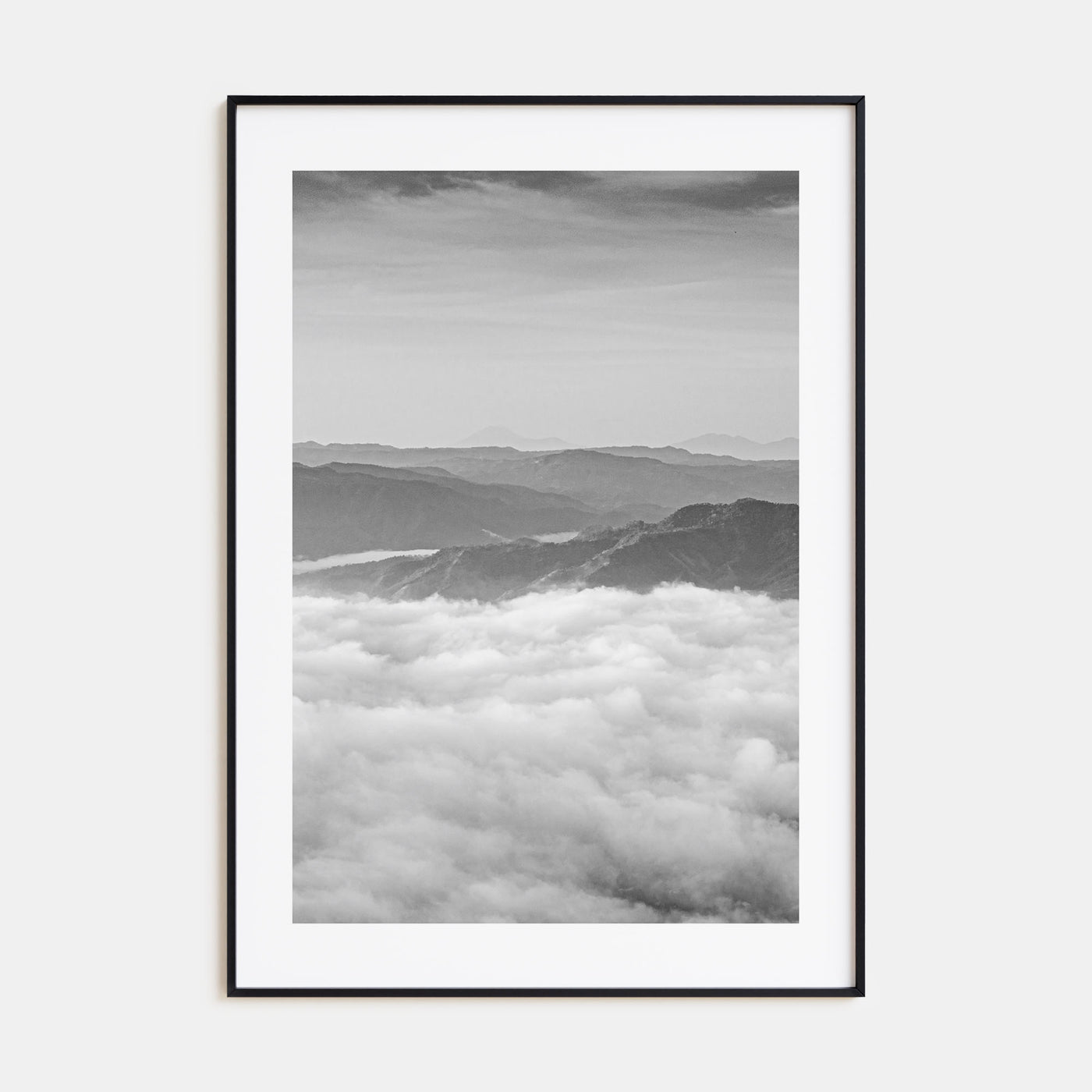 El Salvador Photo B&W Poster
