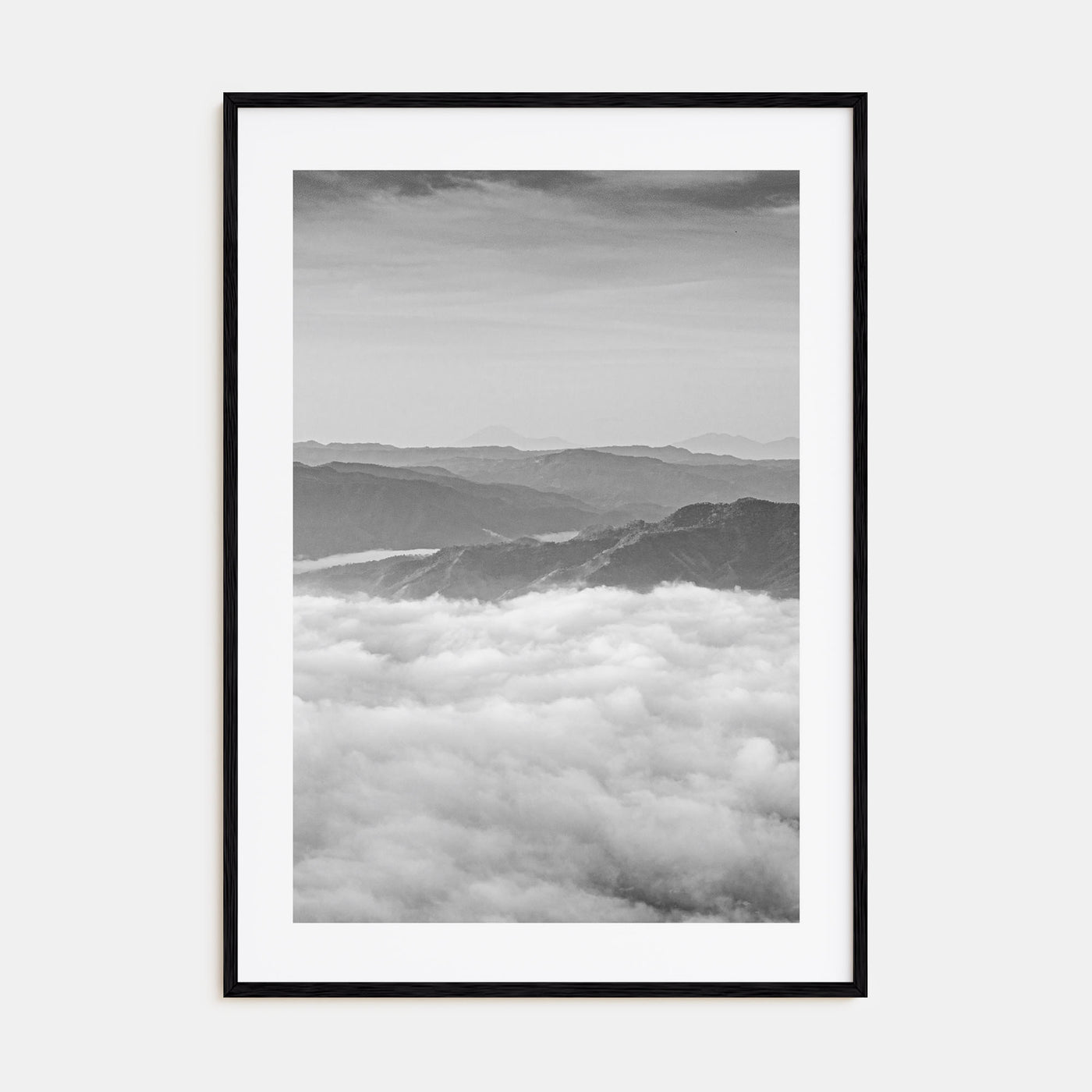El Salvador Photo B&W Poster