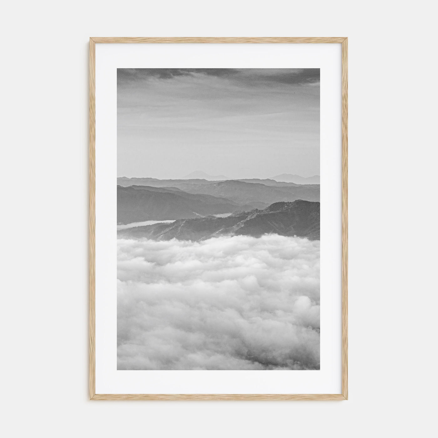 El Salvador Photo B&W Poster
