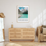 Emerald Lake Travel Color Poster