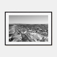 Encinitas Landscape B&W Poster
