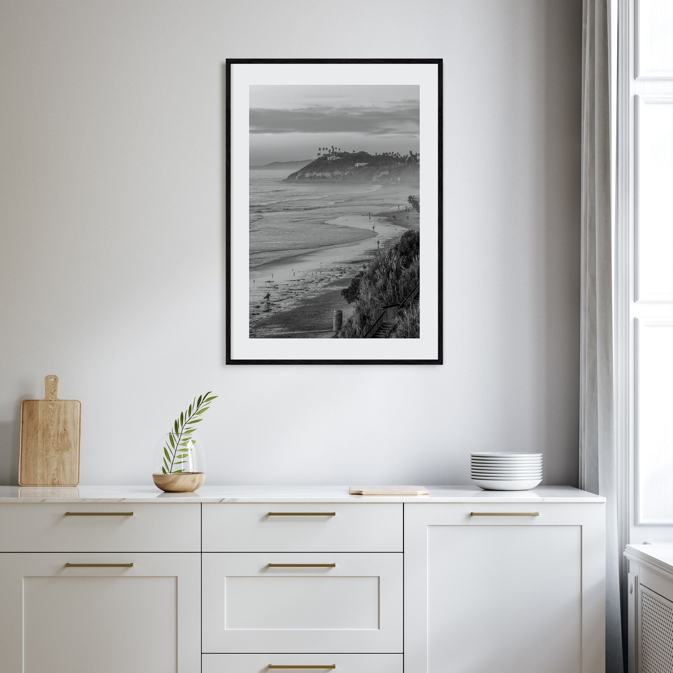 Encinitas Photo B&W No 2 Poster