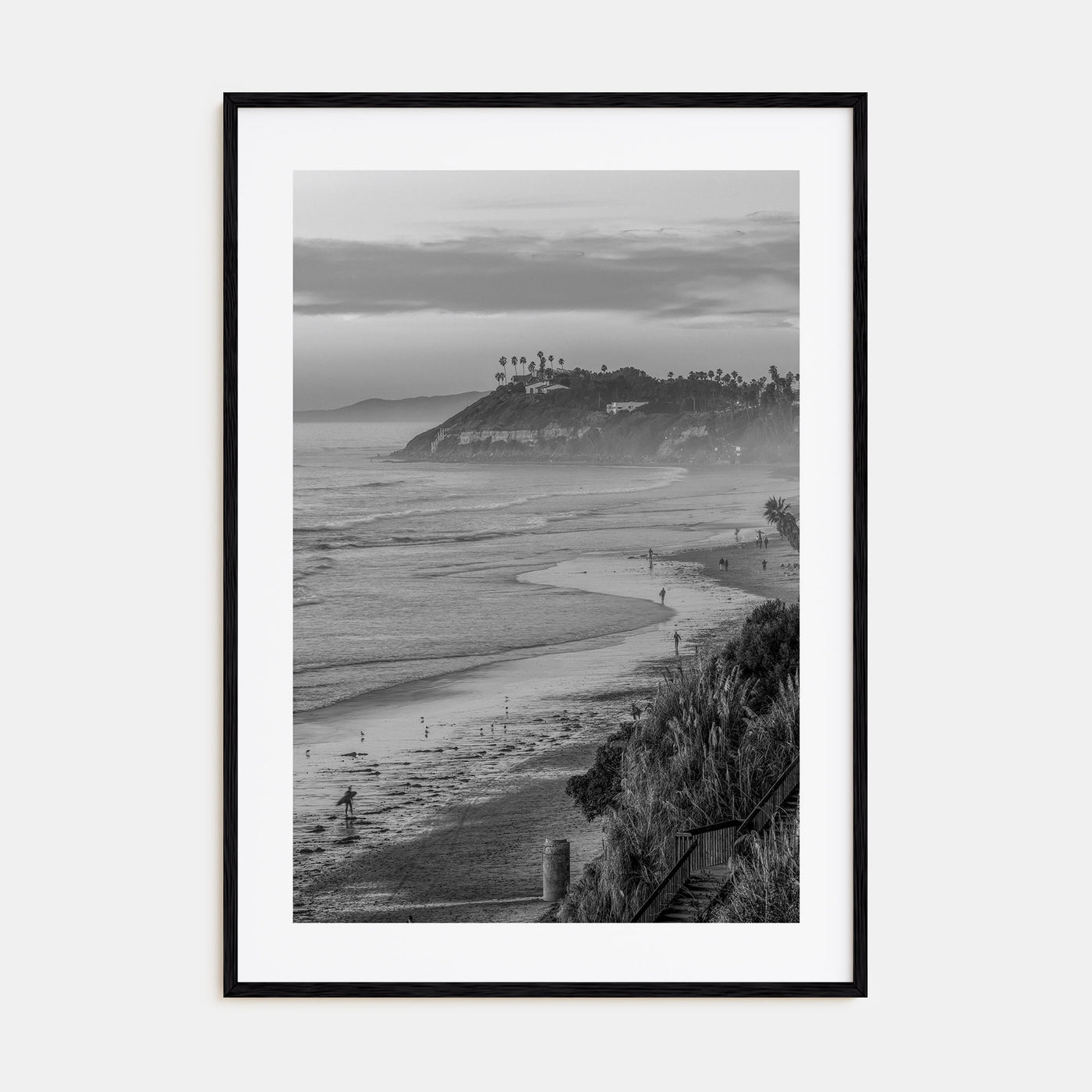 Encinitas Photo B&W No 2 Poster