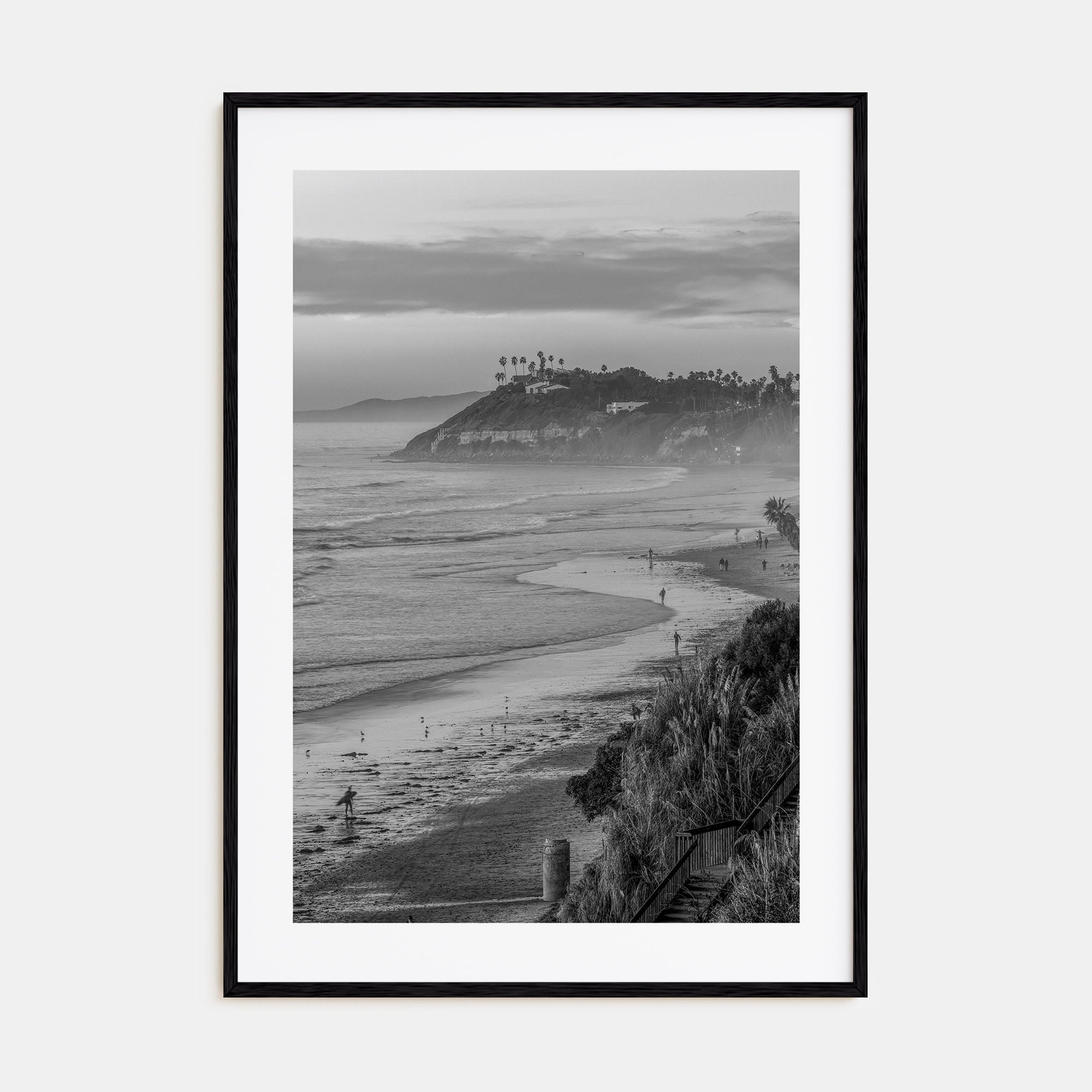 Encinitas Photo B&W No 2 Poster