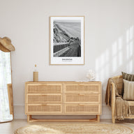 Encinitas Portrait B&W No 2 Poster