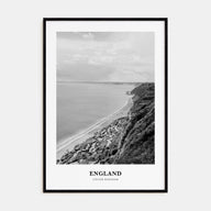England Portrait B&W Poster
