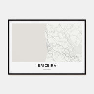 Ericeira Map Landscape Poster