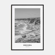 Ericeira Portrait B&W Poster